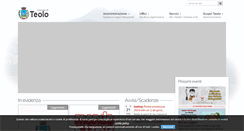 Desktop Screenshot of comune.teolo.pd.it